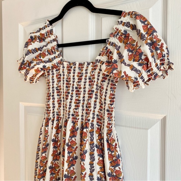 O.P.T Dress Size Small Smocked Summer Dress - Picture 7 of 10